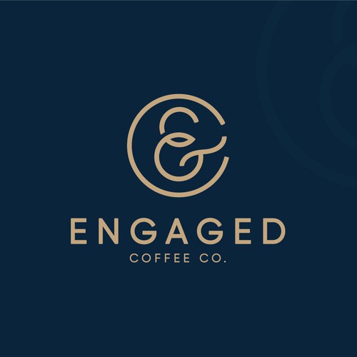 Ampersand design with the title 'Engaged Coffee Co.'