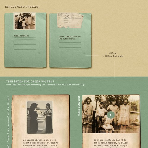 Book website with the title 'Historical website'