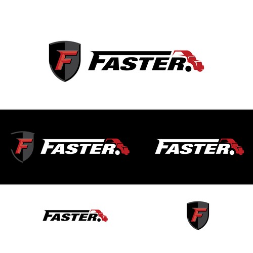 Fast logo with the title 'Trucking Insurance Logo'