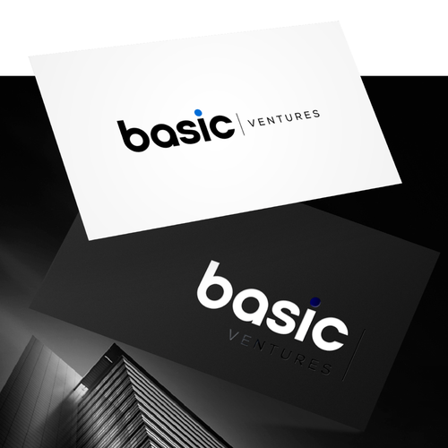 Attractive logo with the title 'Basic Ventures'