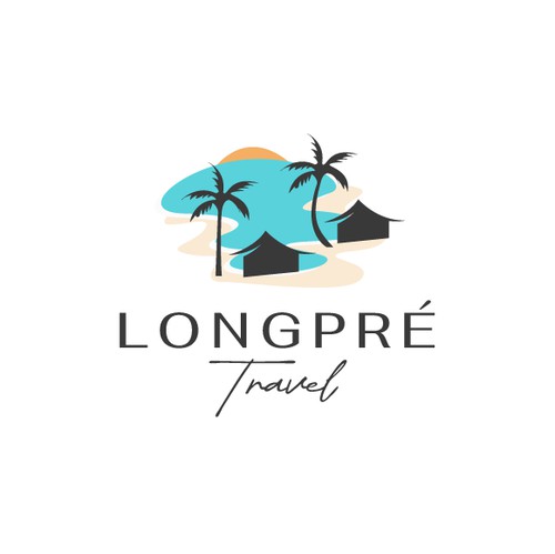 Tourism logo with the title 'Logo for travel agency that specializes in luxury travel and destinations'