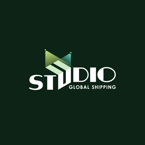 Spotlight design with the title 'STUDIO GLOBAL SHIPPING'
