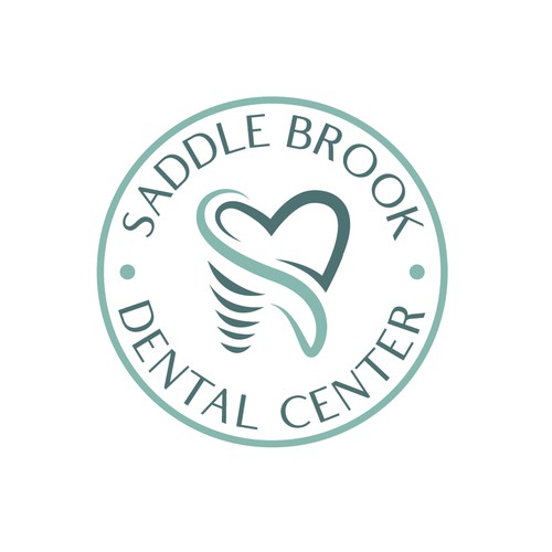 Dental design with the title 'Logo design concept for Saddle Brook Dental Center'