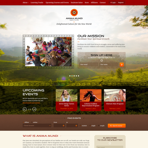 Soul design with the title 'Anima Mundi'