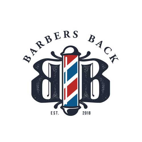 barbershop logo design