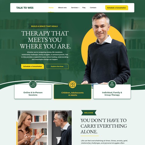 Website with the title 'website'
