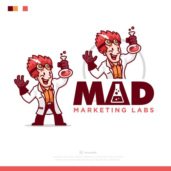 Marketing logo with the title 'Mad Marketing Labs'