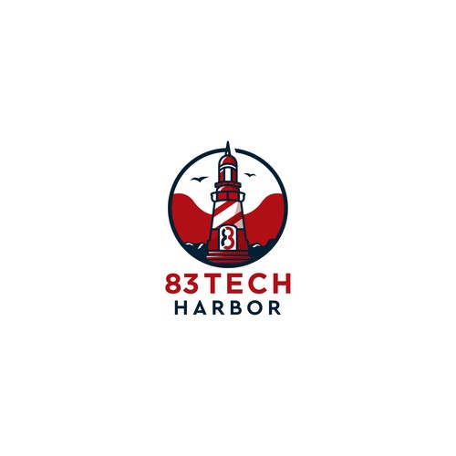 White brand with the title '83 TECH HARBOR'