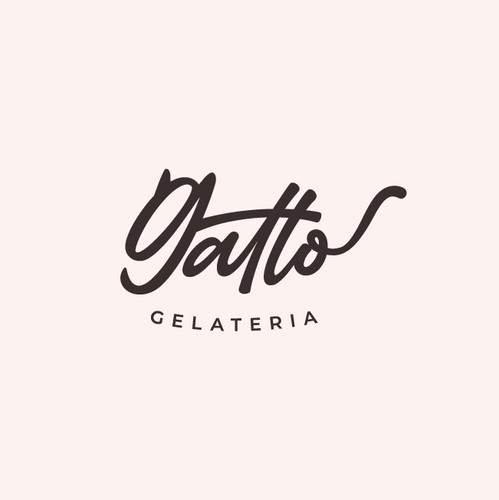 Creamery logo with the title 'Gatto'