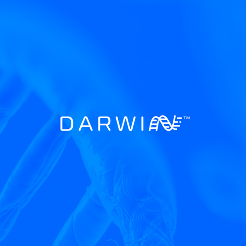 Biotech design with the title 'Logo for DARWIN'