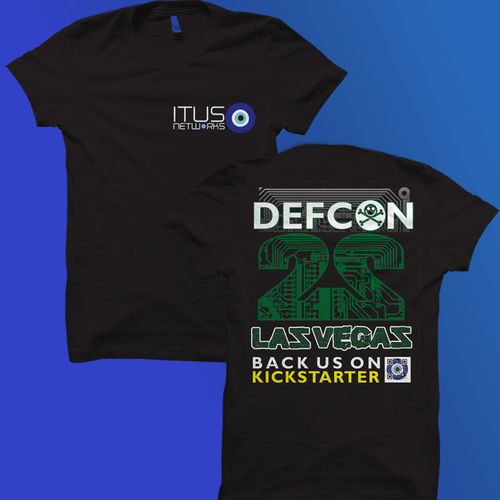 Internet t-shirt with the title '100% Creative Freedom: Shirt for geeks and nerds for DEF CON 22 t-shirt illustration'