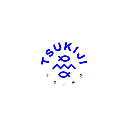 Typography brand with the title 'TSUKIJI'
