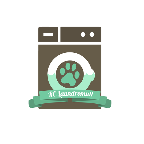Dry cleaner logo with the title 'Create a 1950s Inspired Logo for a Dog Wash!'