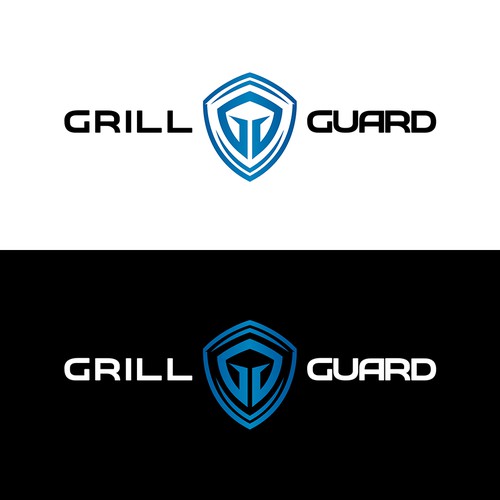 Spartan helmet logo with the title 'Mouth guard Logo'