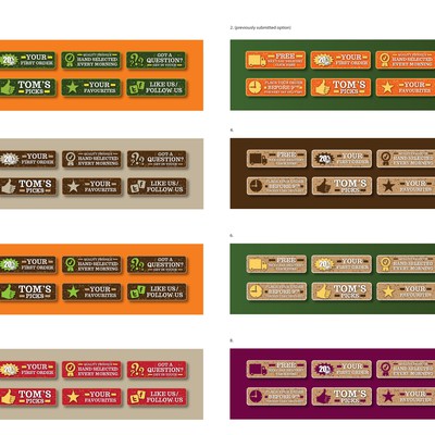 Icons for Veg & More Website