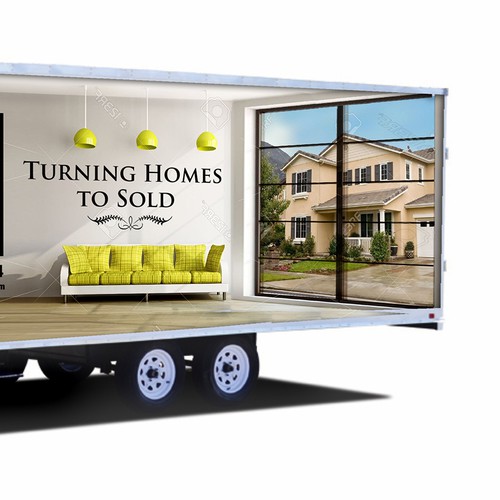 Wrap design with the title 'THE GOLDEN TOUCH REAL STATE'