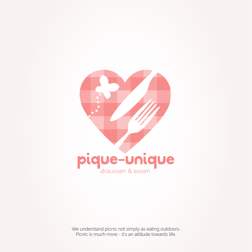 Picnic logo with the title 'Logo for picnic blog'