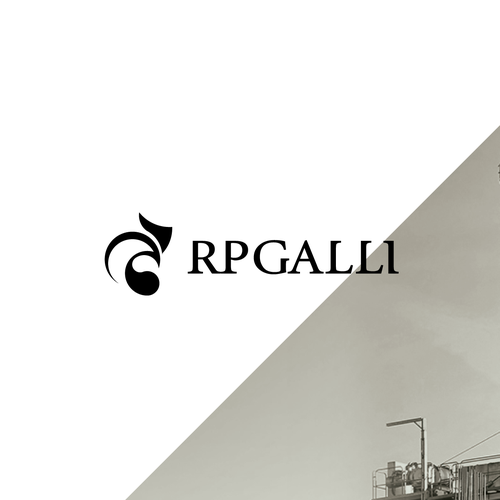 Rooster logo with the title 'Logo for RPGalli'