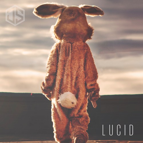 CD cover design with the title 'Album Cover  - James Stone /Lucid/'