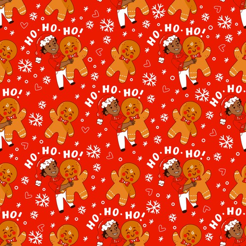 Cookie design with the title '❄❄❄ Xmas time ❄❄❄ '