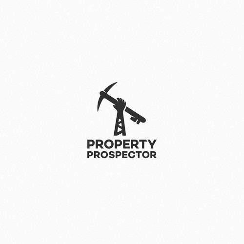 Mining design with the title 'Stand out new logo and brand identity for Property Prospector'