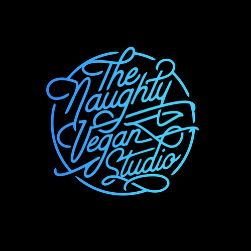 Handwritten brand with the title 'Custom Hand Lettering Logo'