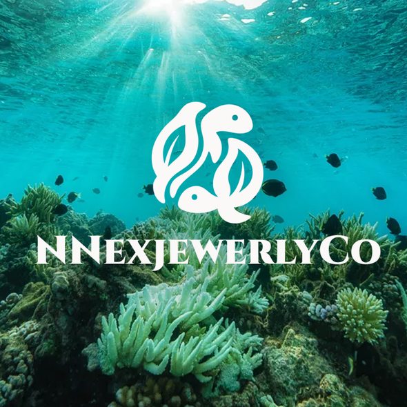 Elements of nature logo with the title 'NNJewelryCo'