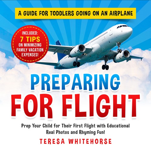 Education book cover with the title 'Preparing for Flight Book Cover'