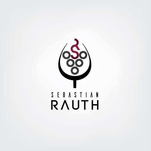 Winery logo with the title 'Sebastian Rauth'