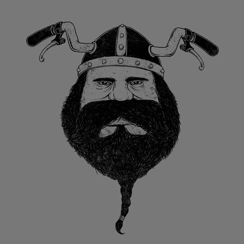 Vikings are strong black and white drawing Essential T-Shirt for Sale by  DiabolickalPLAN