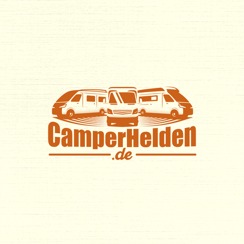 Tent design with the title 'Car illustrations concept for CamperHelden.de'