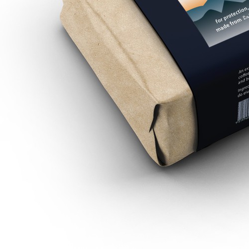 Retail packaging with the title 'Product packaging design for La Colombe'