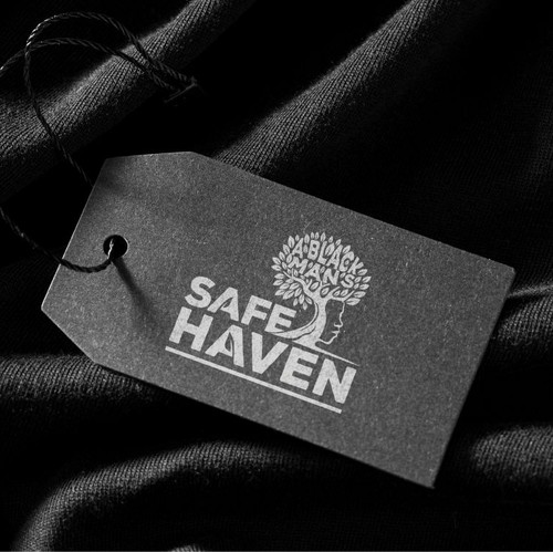 Safe design with the title 'Save Haven Logo'