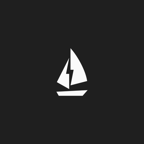 Sailboat logo with the title 'Sailor Electric Logo'