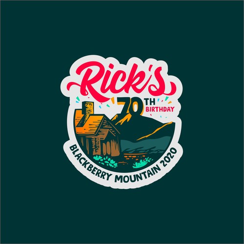 Birthday logo with the title 'Birthday Logo'