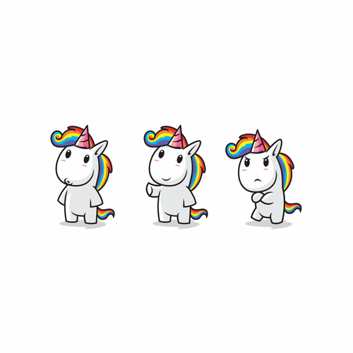Rainbow design with the title 'Sweet Unicorn'