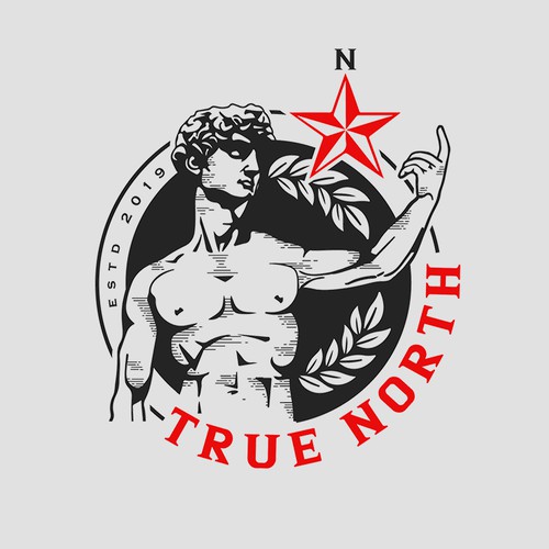 Art logo with the title 'Strong logo for  art trader'