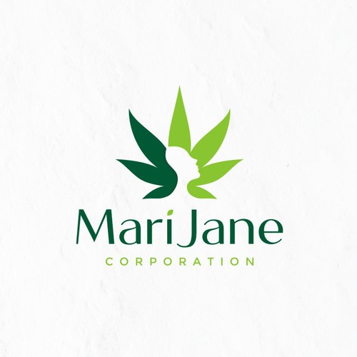 Growing design with the title 'Modern Feminine Logo Design for a marijuana business'