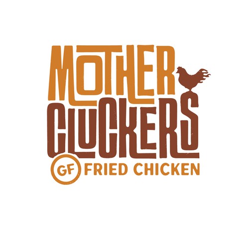 Ghost logo with the title 'Fried Chicken Logo'
