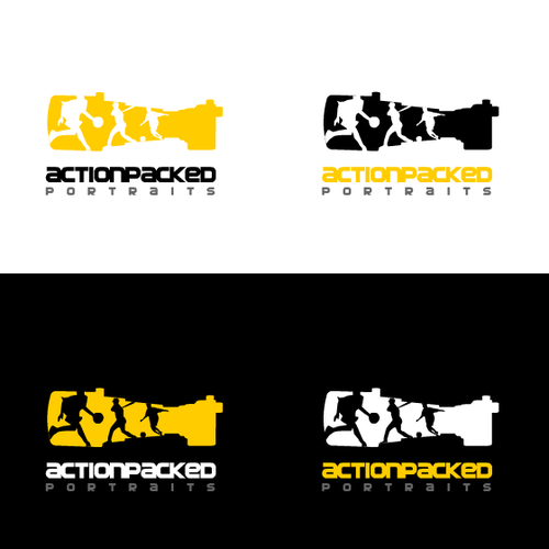 Active logo with the title 'logo for sports photographer'