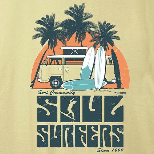 Surf t deals shirt designs