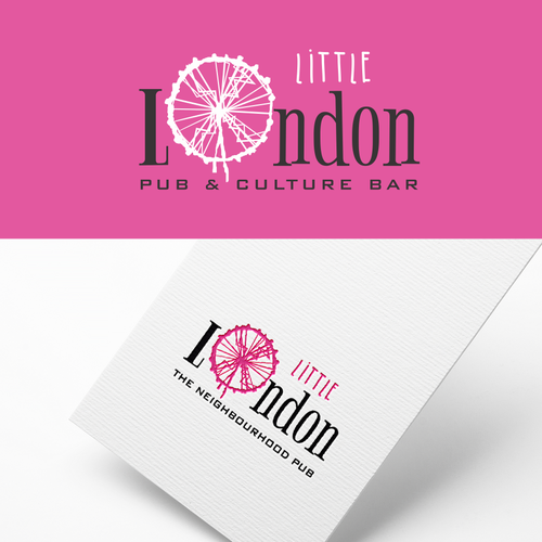 London logo with the title 'little london'