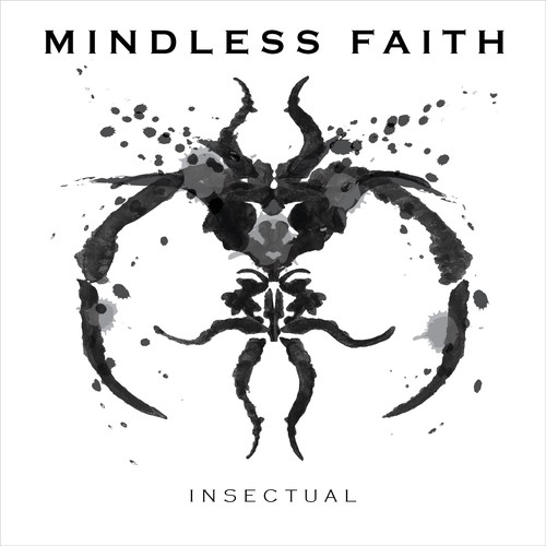 Ink artwork with the title 'Album cover concept'