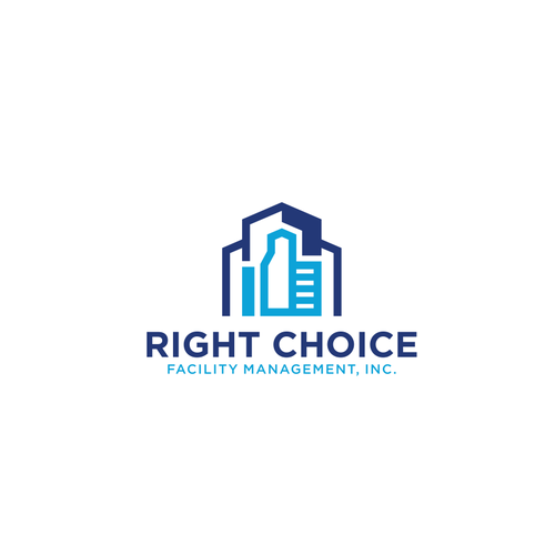 Right design with the title 'Right Choice Facility Management, Inc.'