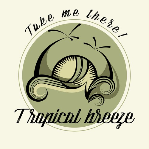 Bathtub logo with the title 'Logo concept for beauty products'