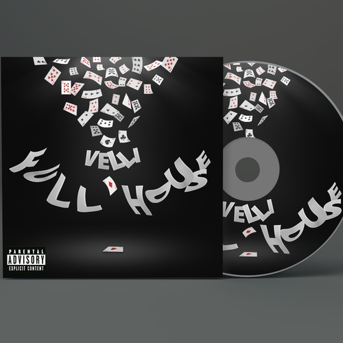 CD design with the title 'capa de cd '