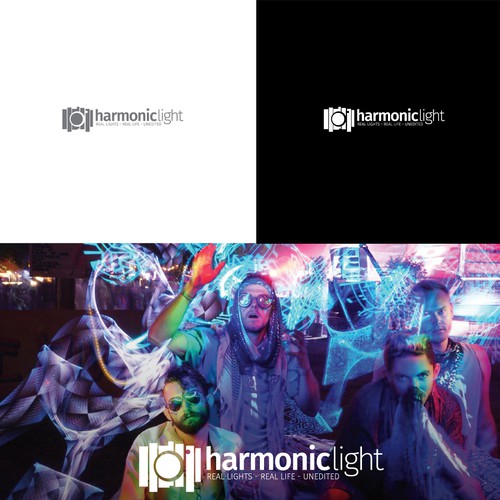 Harmony logo with the title 'Camera Logo for Harmonic Light'