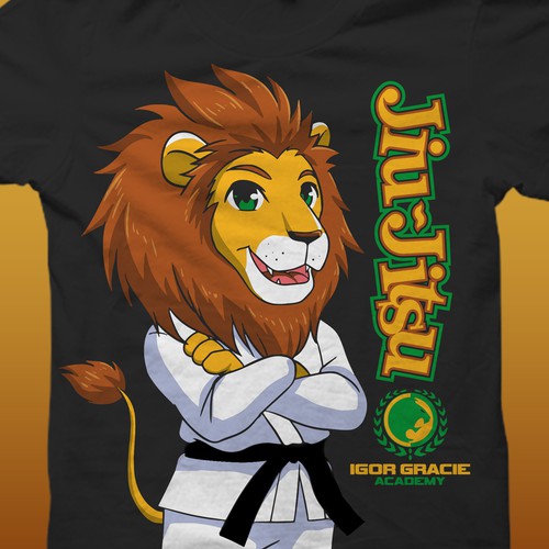 Fitness t-shirt with the title 'Igor Gracie Academy Tshirt'