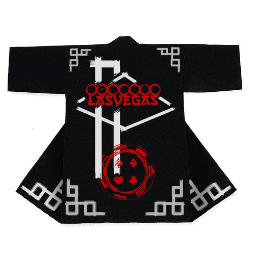 Vegas design with the title 'kimono for startup'