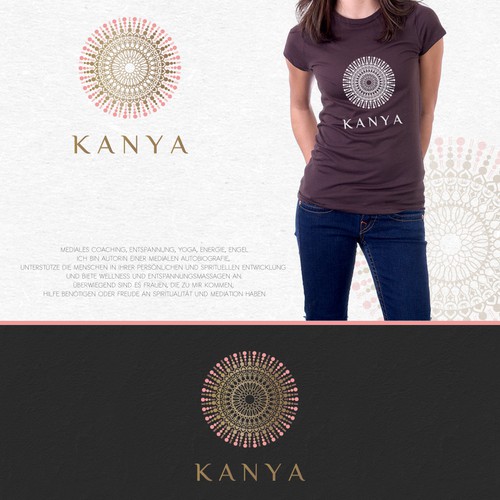 Meditation logo with the title 'Mediales Coaching, Relaxation, Yoga, Energy'